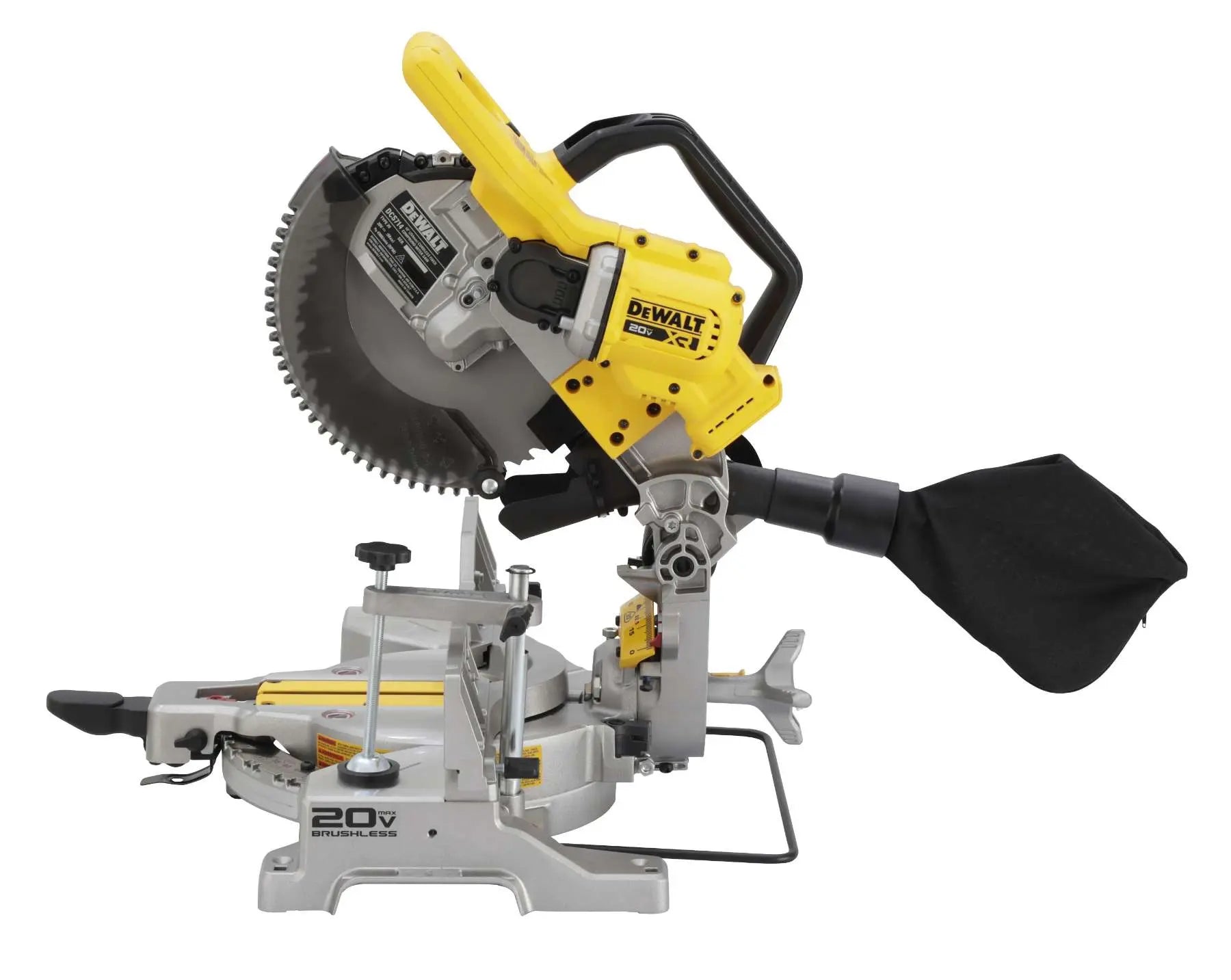Dewalt DCS714B - 20V MAX* XR® 10 in. Double Bevel Fixed Miter Saw (Tool Only) DEWALT