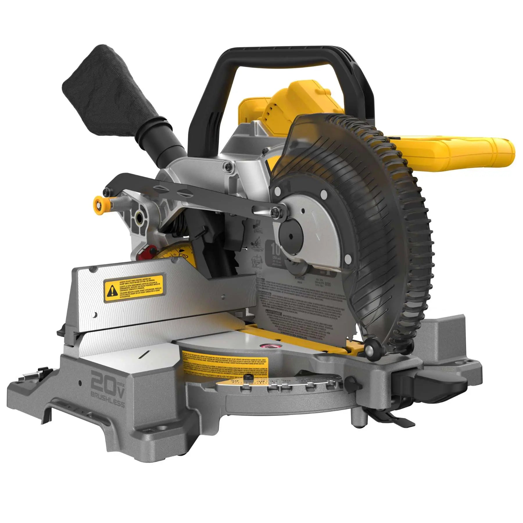 Dewalt DCS714B - 20V MAX* XR® 10 in. Double Bevel Fixed Miter Saw (Tool Only) DEWALT