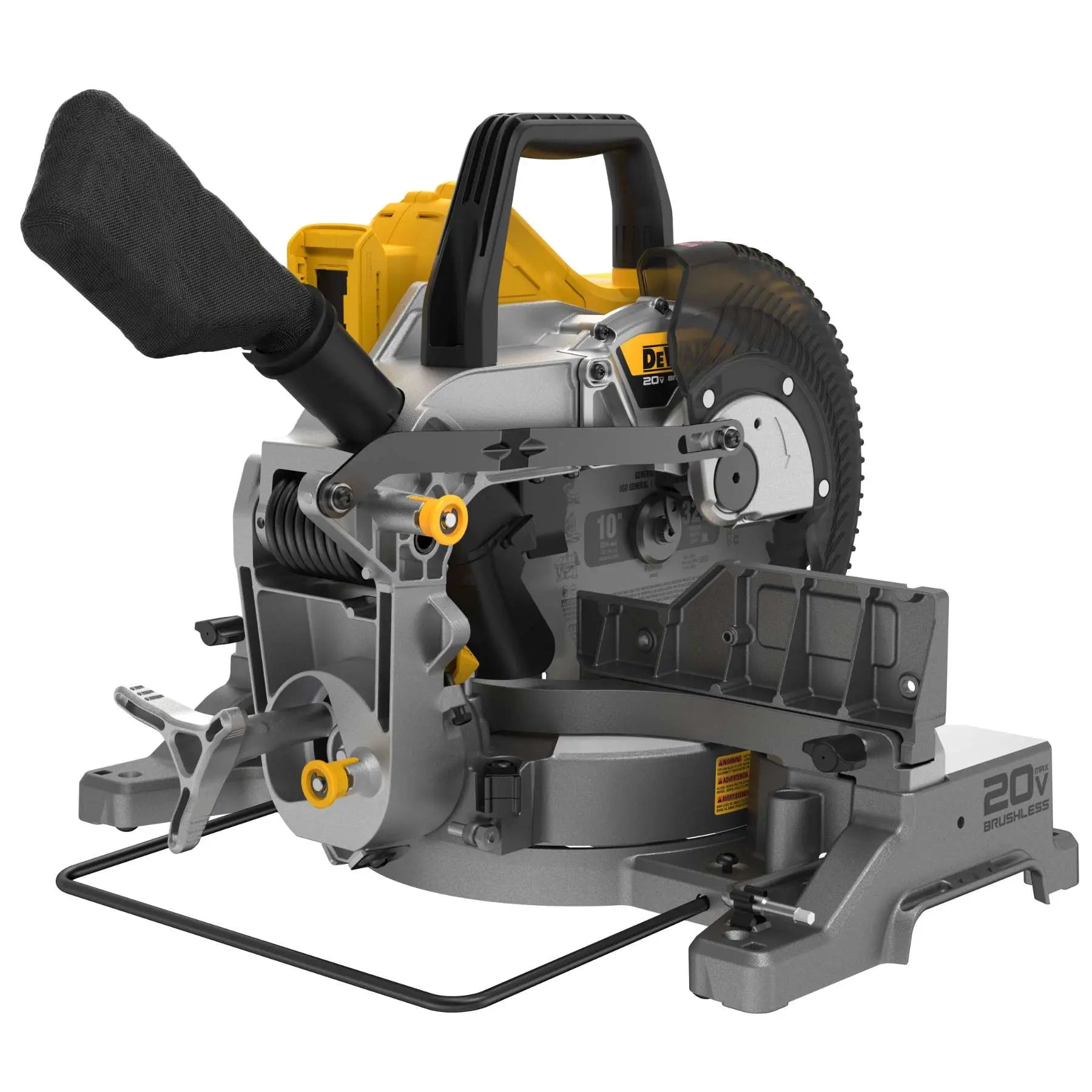 Dewalt DCS714B - 20V MAX* XR® 10 in. Double Bevel Fixed Miter Saw (Tool Only) DEWALT