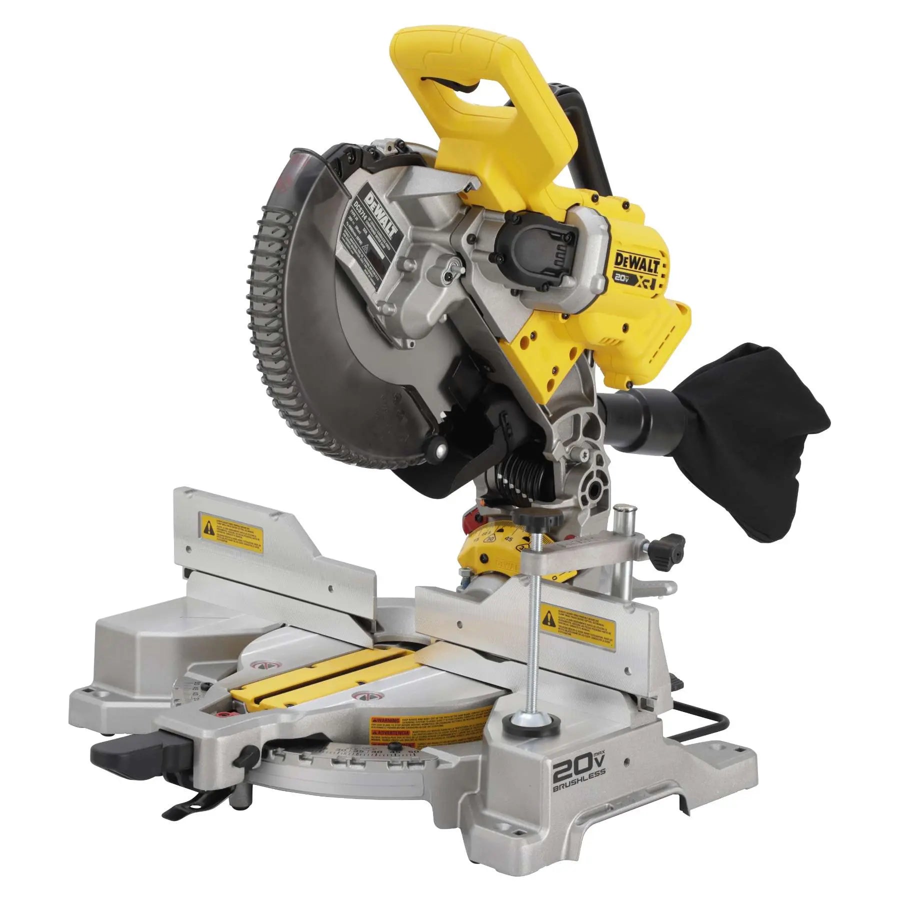 Dewalt DCS714B - 20V MAX* XR® 10 in. Double Bevel Fixed Miter Saw (Tool Only) DEWALT