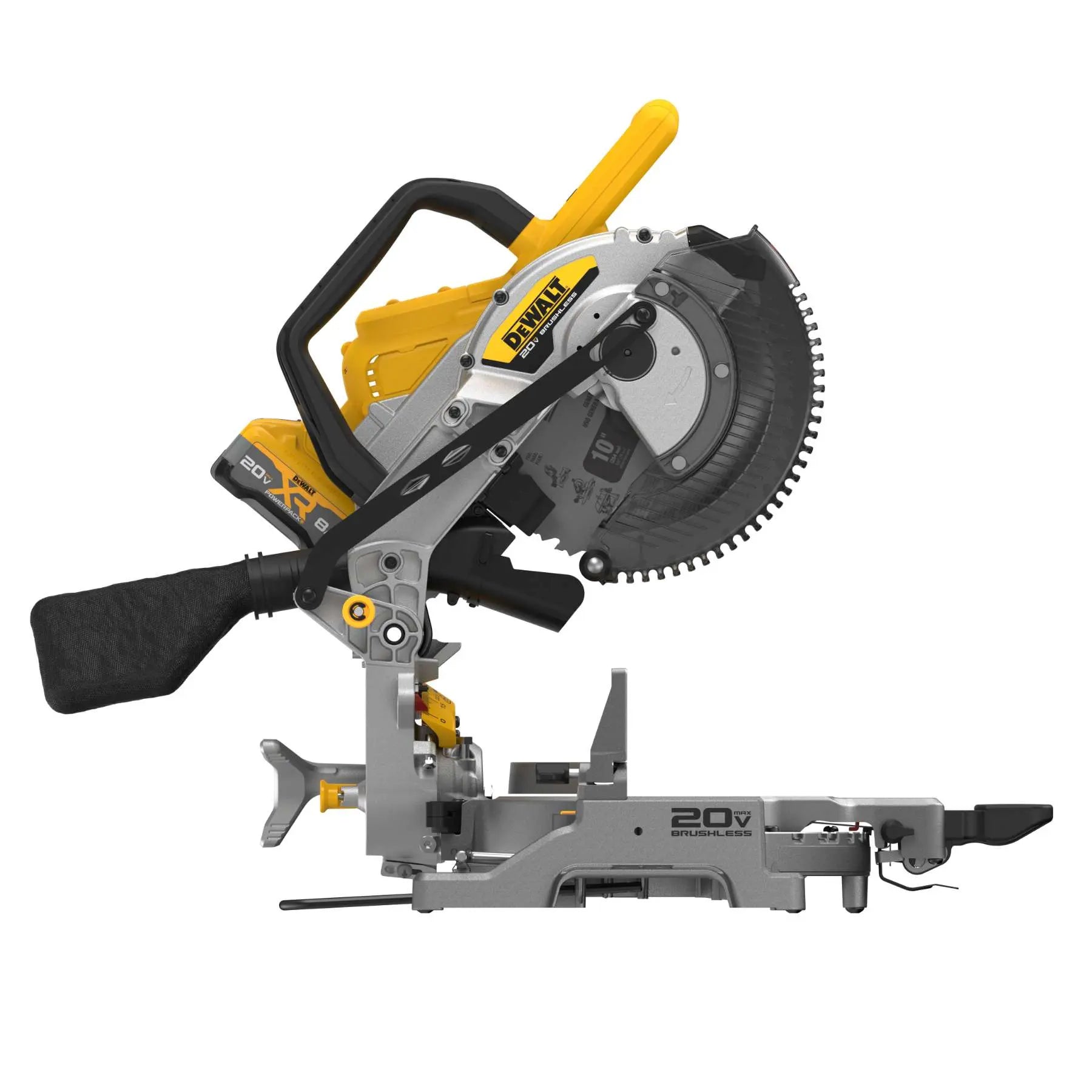 Dewalt DCS714WW1 - 20V MAX* XR® 10 in. Double Bevel Fixed Miter Saw Kit DEWALT