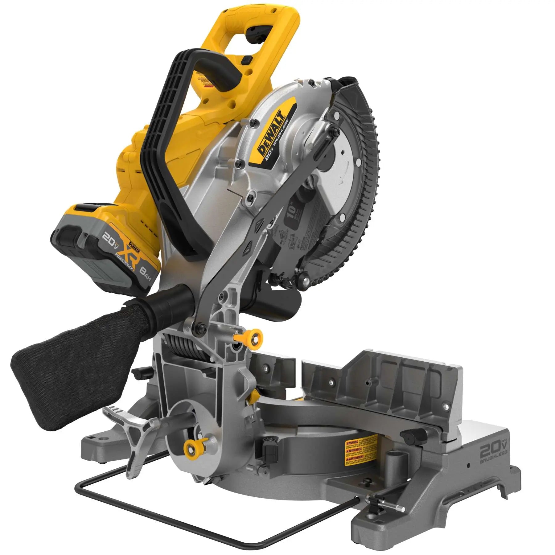 Dewalt DCS714WW1 - 20V MAX* XR® 10 in. Double Bevel Fixed Miter Saw Kit DEWALT