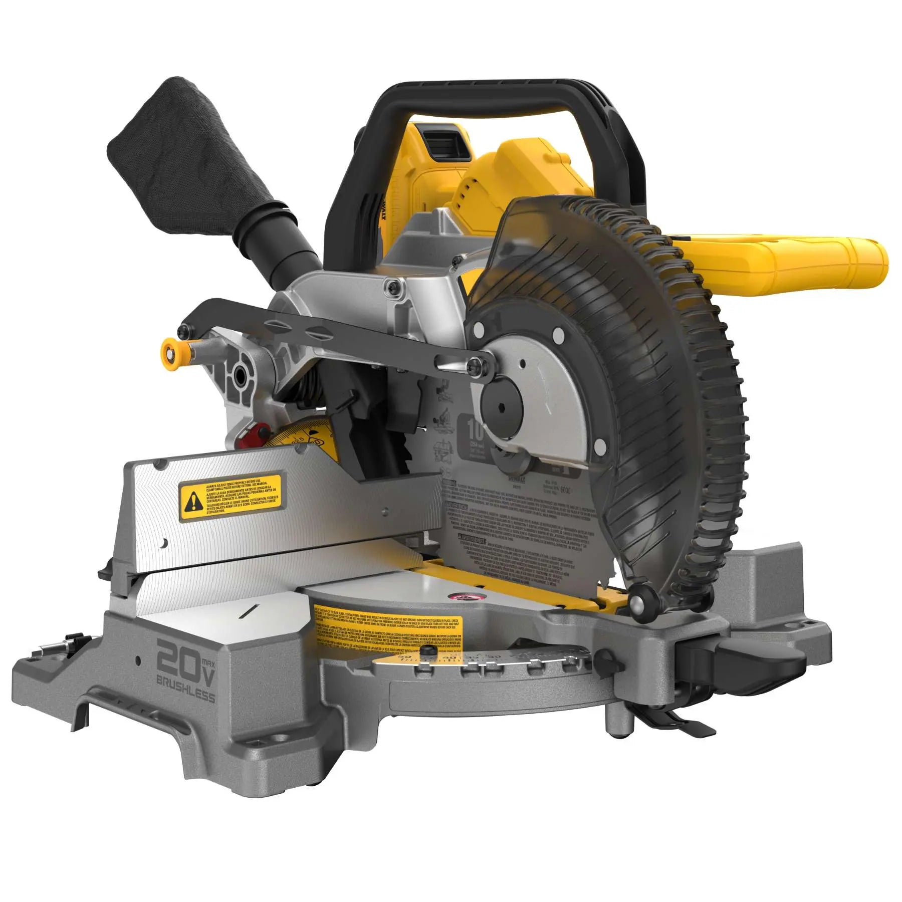 Dewalt DCS714WW1 - 20V MAX* XR® 10 in. Double Bevel Fixed Miter Saw Kit DEWALT