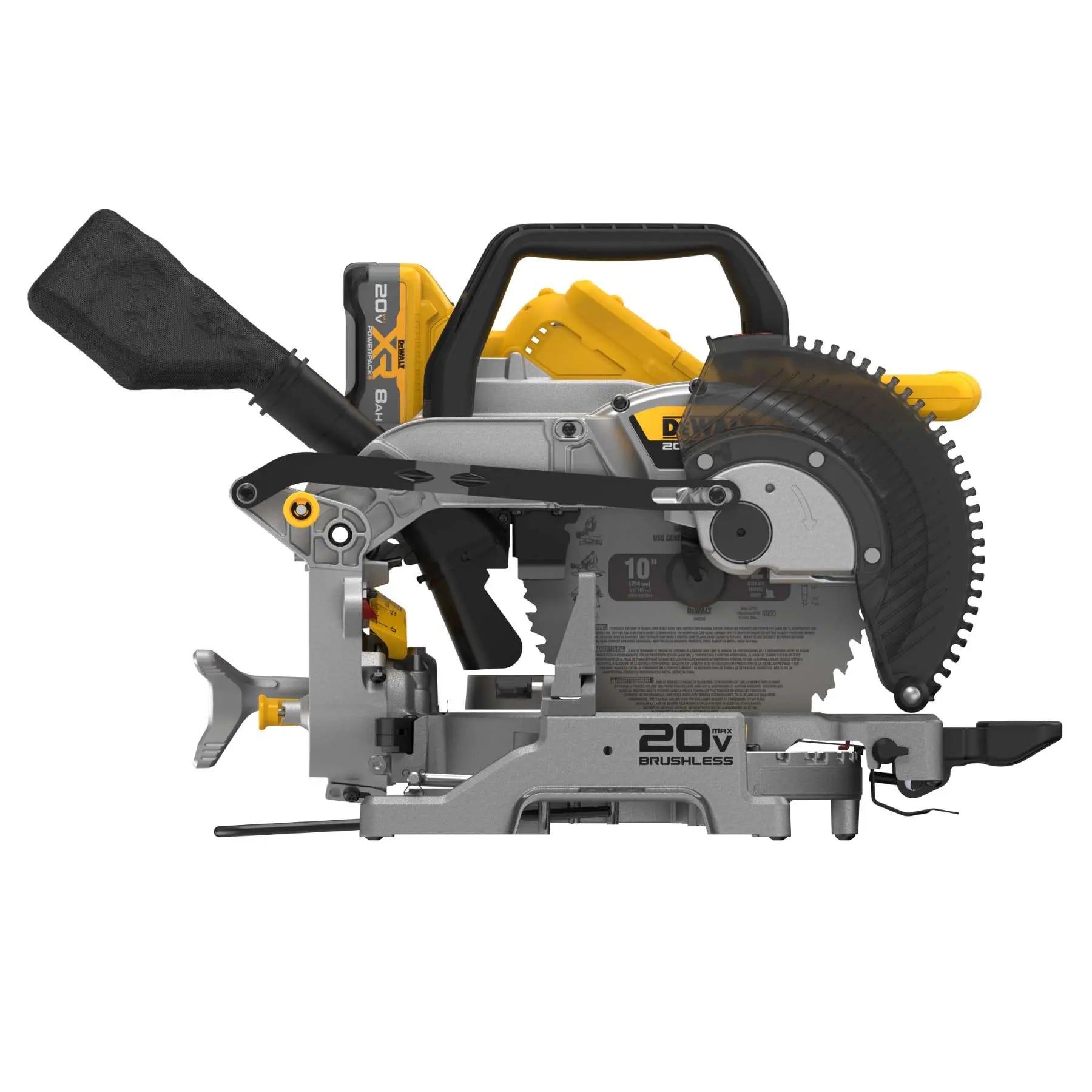 Dewalt DCS714WW1 - 20V MAX* XR® 10 in. Double Bevel Fixed Miter Saw Kit DEWALT
