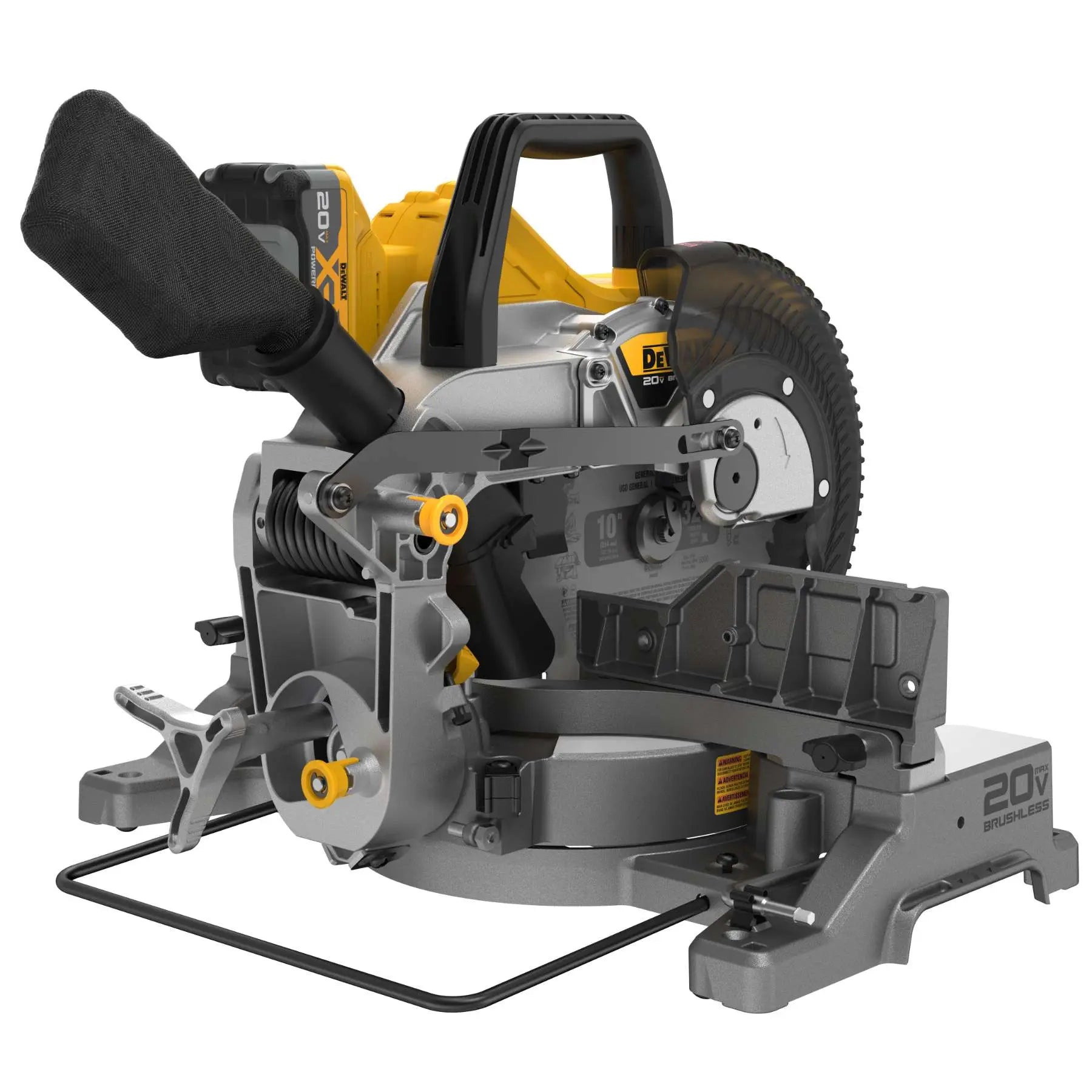 Dewalt DCS714WW1 - 20V MAX* XR® 10 in. Double Bevel Fixed Miter Saw Kit DEWALT