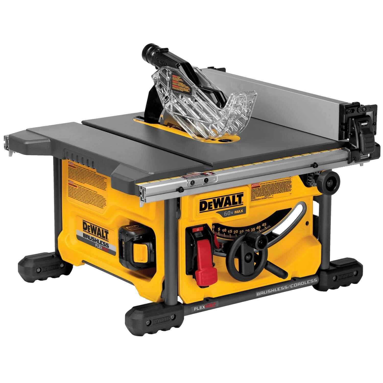 Dewalt DCS7485T1 - 60V MAX FLEXVOLT 8 1/4" Table Saw Kit w 1 - 6Ah Bat - Wise Line Tools