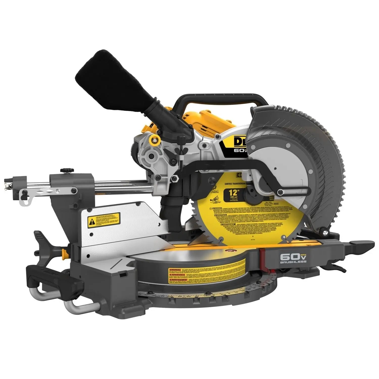 Dewalt DCS781B - FLEXVOLT 60V MAX 12 Inch Sliding Miter Saw (Tool-Only) - Wise Line Tools