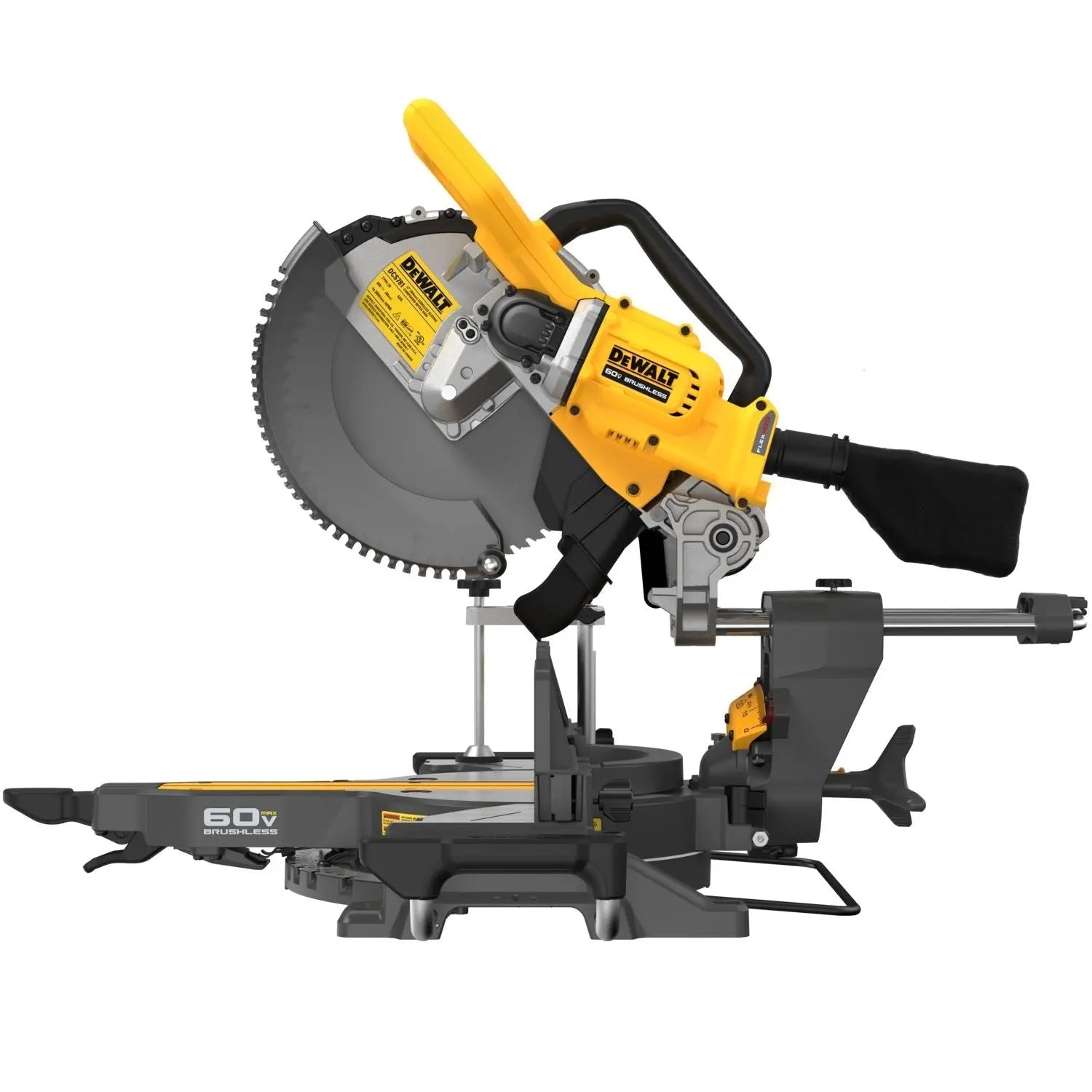 Dewalt DCS781B - FLEXVOLT 60V MAX 12 Inch Sliding Miter Saw (Tool-Only) - Wise Line Tools