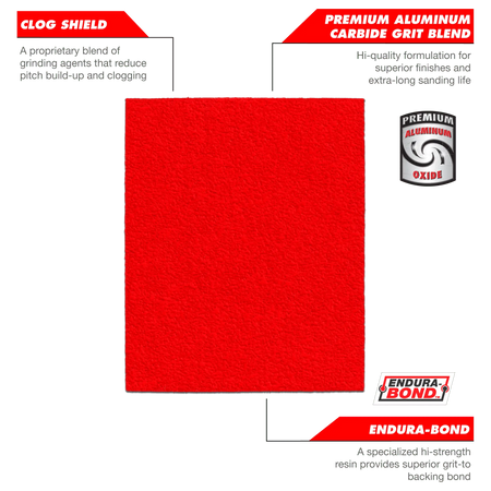 Diablo 4-1/2" x 5-1/2" Palm Sander 1/4 Sanding Sheets (6pk) - Wise Line Tools