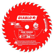Diablo D0436X- 4-1/2 in. 36 Tooth Fine Finish Saw Blade - Wise Line Tools