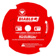 Diablo D0604TSH  -  6-1/2" 4-Teeth Track Saw Blade for JamesHardie and Fiber Cement DIABLO