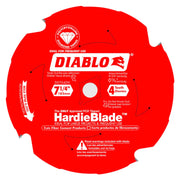 Diablo D0704DH - 7-1/4" 4T Fiber Cement Blade DIABLO