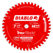 Diablo D0744CDC - 7-1/4" 44T Composite Decking Blade DIABLO