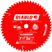 Diablo D0756NA  -  7 1/4" x 56T Aluminum - Wise Line Tools
