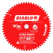 Diablo D0760 - 7-1/4" 60T Fine Finish Blade DIABLO