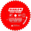 DIABLO D0842CF - Diablo 8" 42T Cermet Steel Cutting Blade