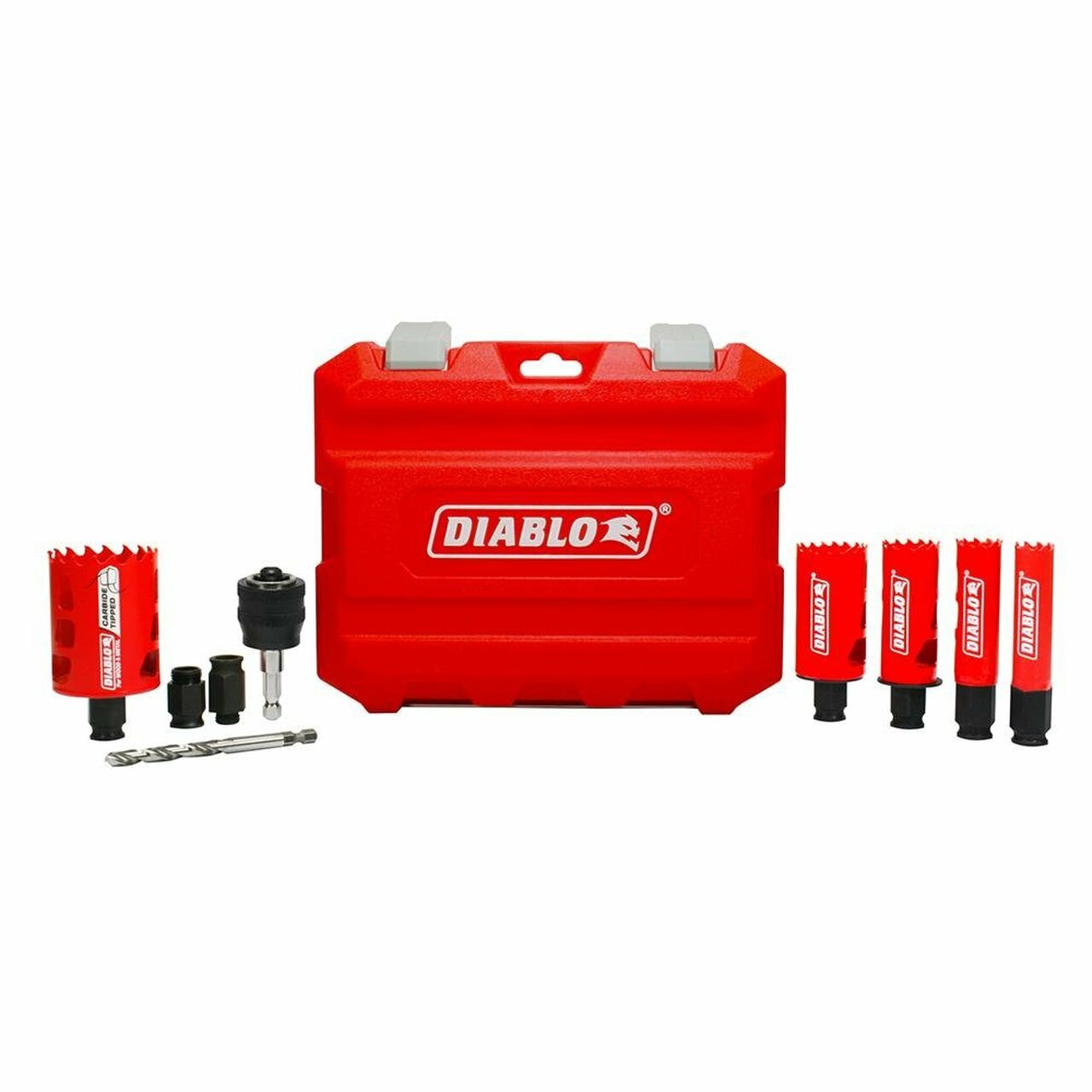 Freud DHS009SPC Diablo 9Pc Hole Saw Kit + 2IN C/T Cup - Wise Line Tools