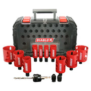 Diablo DHS14SGP - 14 Piece High Performance Hole Saw Set DIABLO