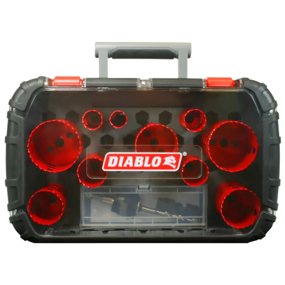 Diablo DHS14SGP - 14 Piece High Performance Hole Saw Set DIABLO