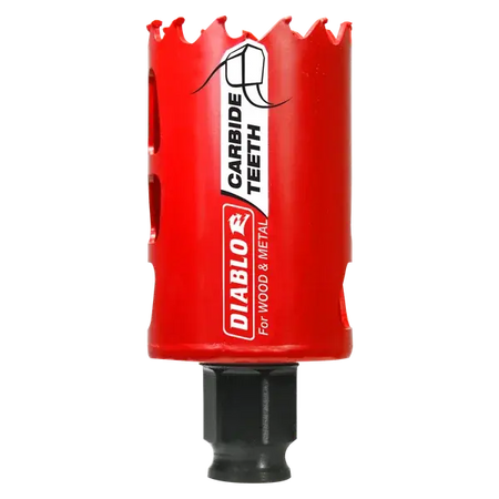 Diablo DHS1625CT - 1-5/8" Carbide Teeth Hole Saw for Wood and Metal DIABLO