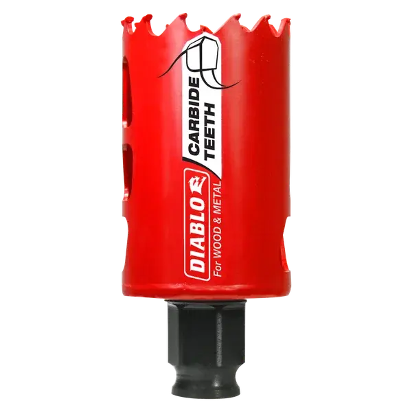 Diablo DHS1625CT - 1-5/8" Carbide Teeth Hole Saw for Wood and Metal DIABLO