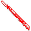 Diablo DJT144DHM - Lame de scie sauteuse en carbure à tige en T de 4 po, 5/7 TPI, pour terrasse composite 
