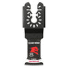 DIABLO DOU125JBW - 1-1/4 in. Universal Fit Bi-Metal Oscillating Blade for Clean Wood
