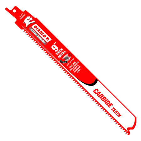 Diablo DS0908CFC - 9" Carbide Thick Metal Cutting Recip Blade DIABLO