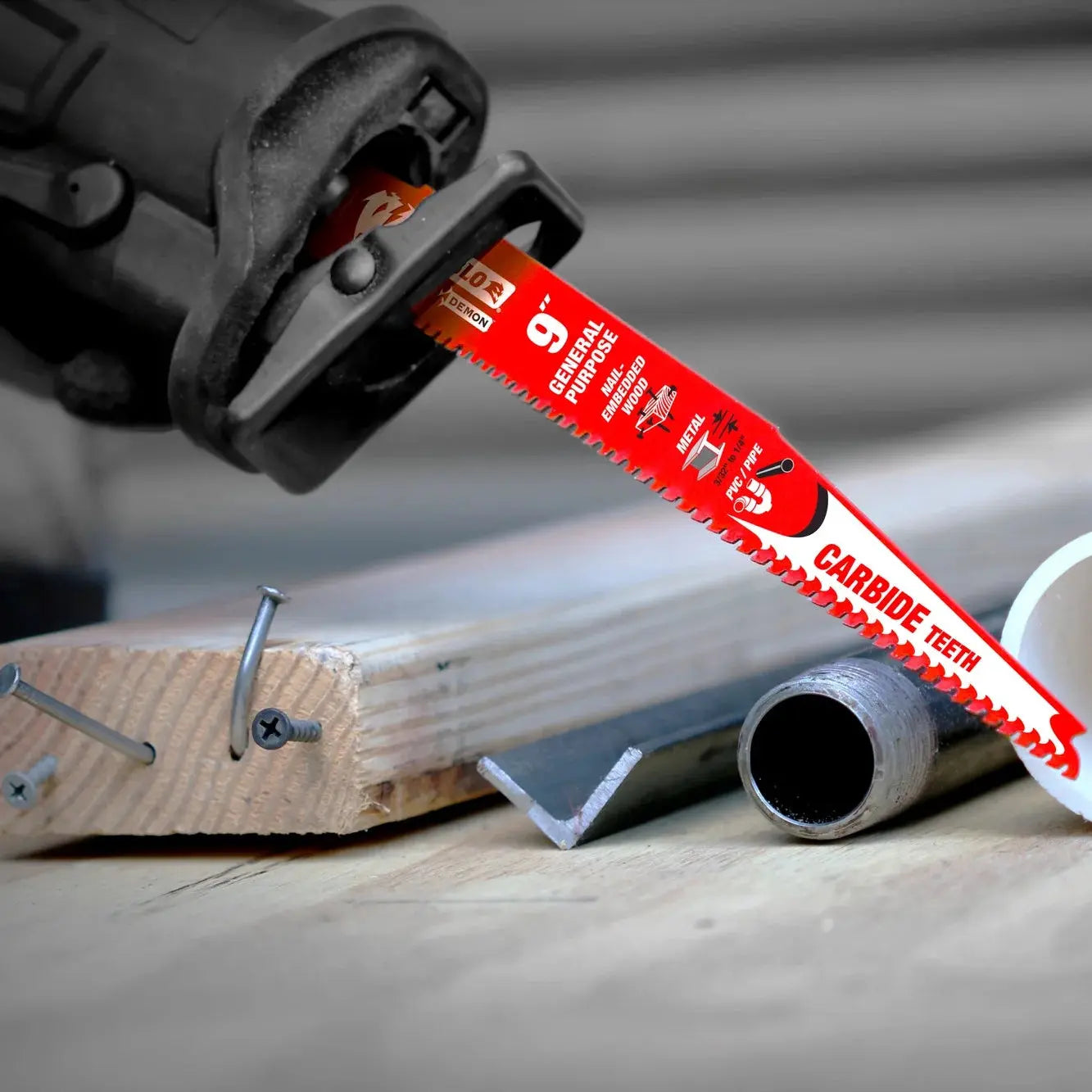 Diablo DS0909CGP3C - 3pk 9" Carbide General Purpose Recip Blade DIABLO