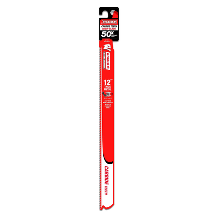 Diablo DS1208CFC  -  12 in. Carbide Recip Blades for Thick Metal Cutting DIABLO