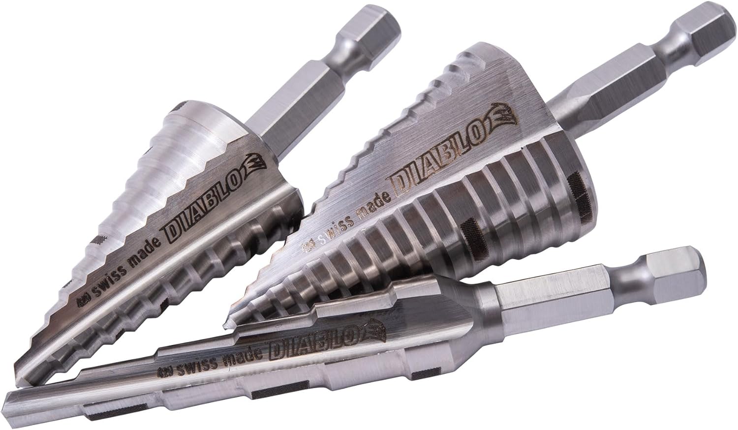 Diablo DSDS003 -  3pc Impact Step Bit Set - Wise Line Tools