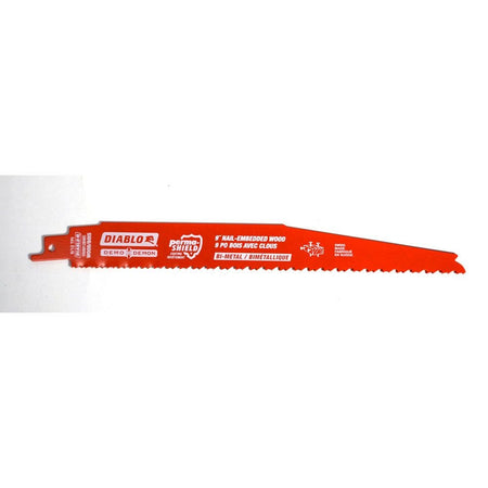 Diablo Demo Demon 9" Nail Embedded Wood Blade - Wise Line Tools