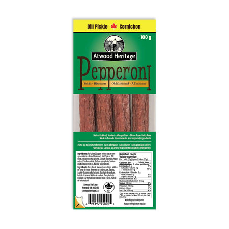 ATWOOD HERITAGE ATW-45002 - 4pk Dill Pickle Pepperoni Sticks
