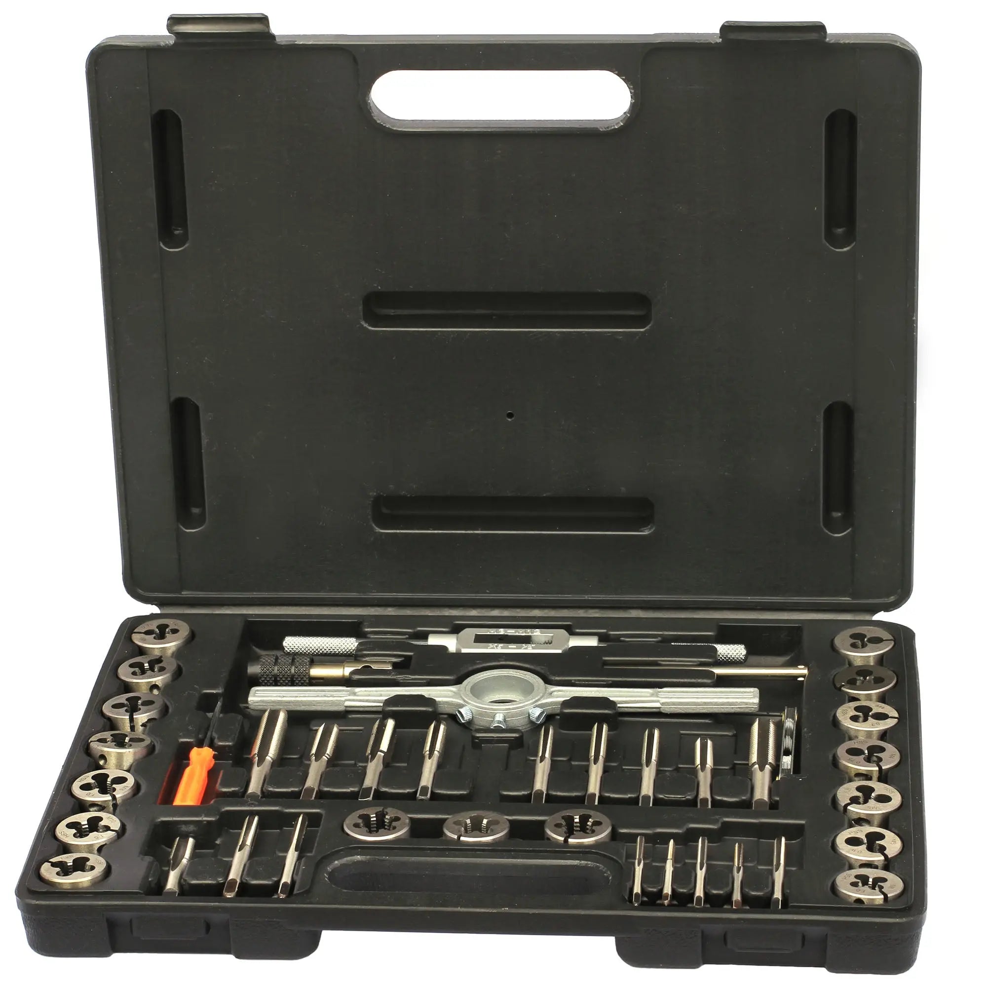 Drilco - WAL-2800E36 -  Metric High Speed Steel Tap & Die Set 36pc Drillco