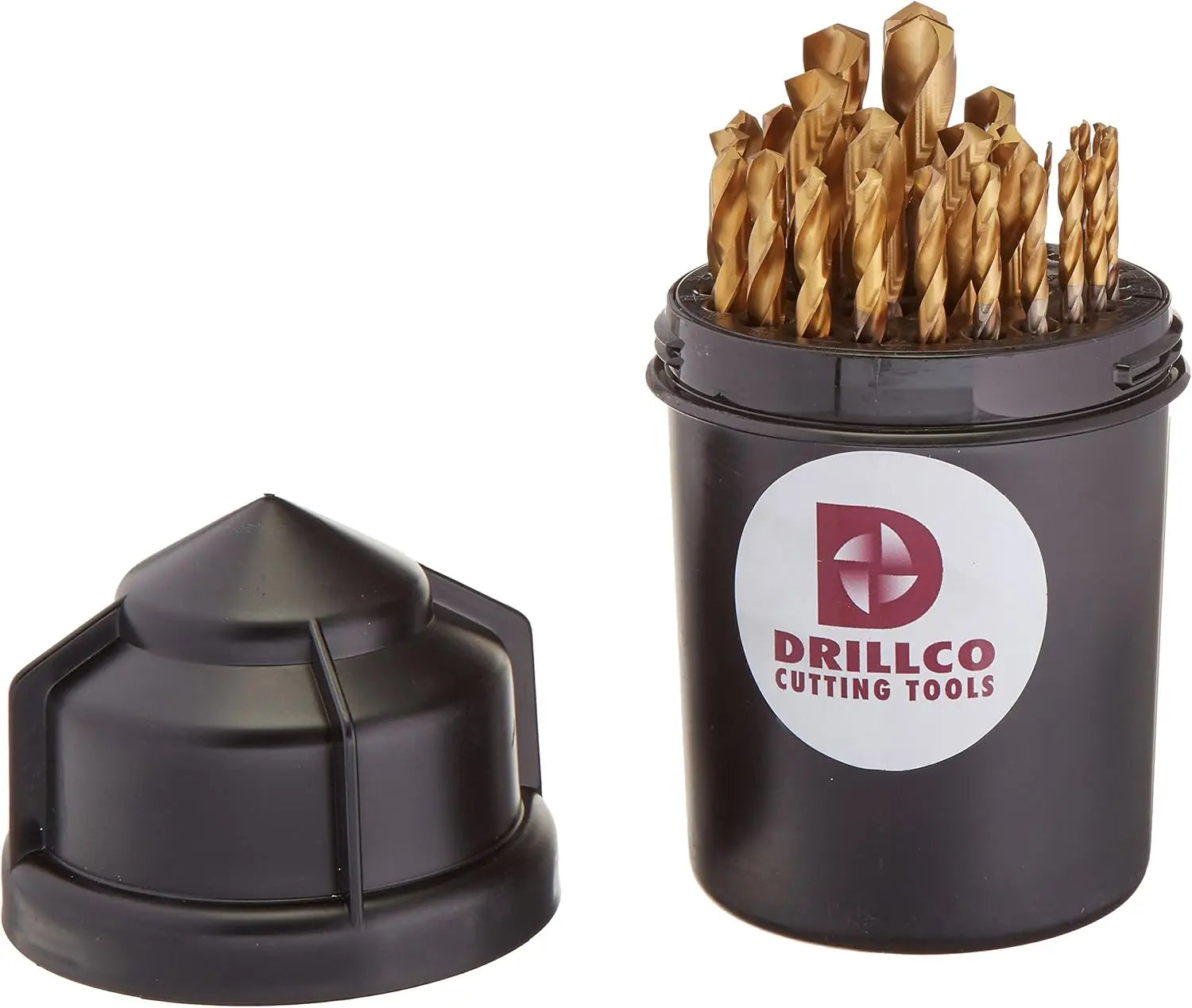 Drillco 450TW29 - 29PC TIN TIPPED DRILL SET 1/16-1/2 BY 64THS DRILL Drillco