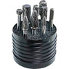 DRILLCO 70S001SC - 8pc Magnum SET 1 Solid Carbide Double Cut Burr Set