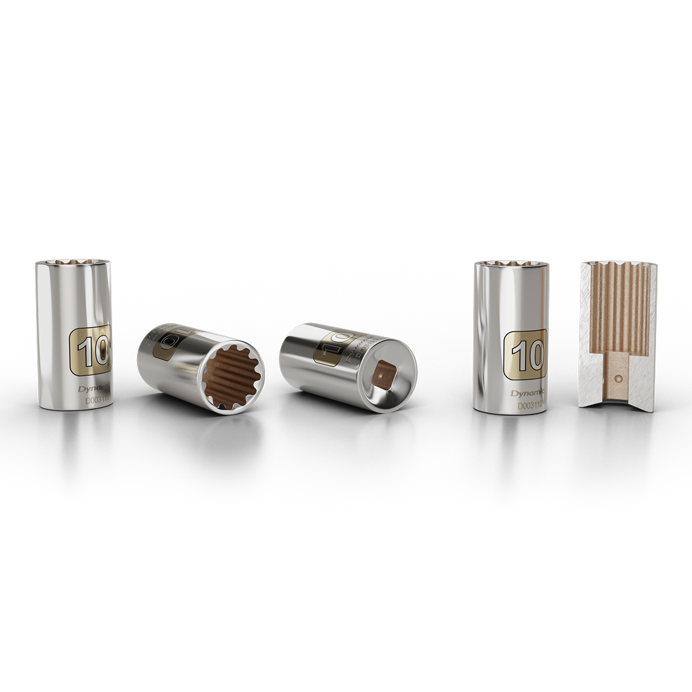 Dynamic D004004  -  1/4 Inch Drive 28 Piece 6 Point SAE & Metric Standard Socket Set - Wise Line Tools