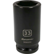 Dynamic D020233  -  3/4" D 6 PT 33MM DEEP IMP SKT DYNAMIC