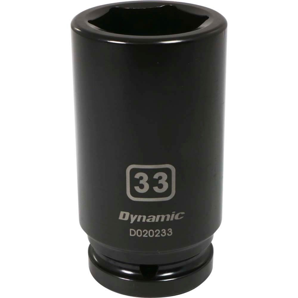 Dynamic D020233  -  3/4" D 6 PT 33MM DEEP IMP SKT DYNAMIC