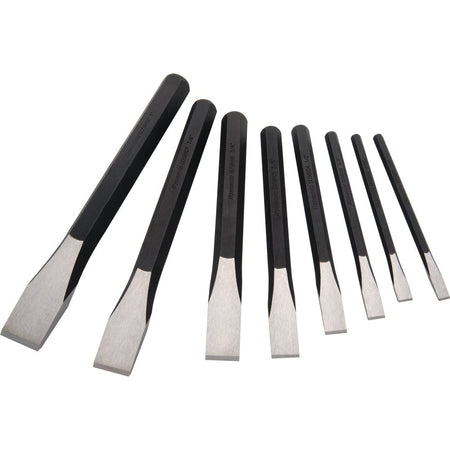 Dynamic D058201  -  8 PIECE CHISEL SET - Wise Line Tools