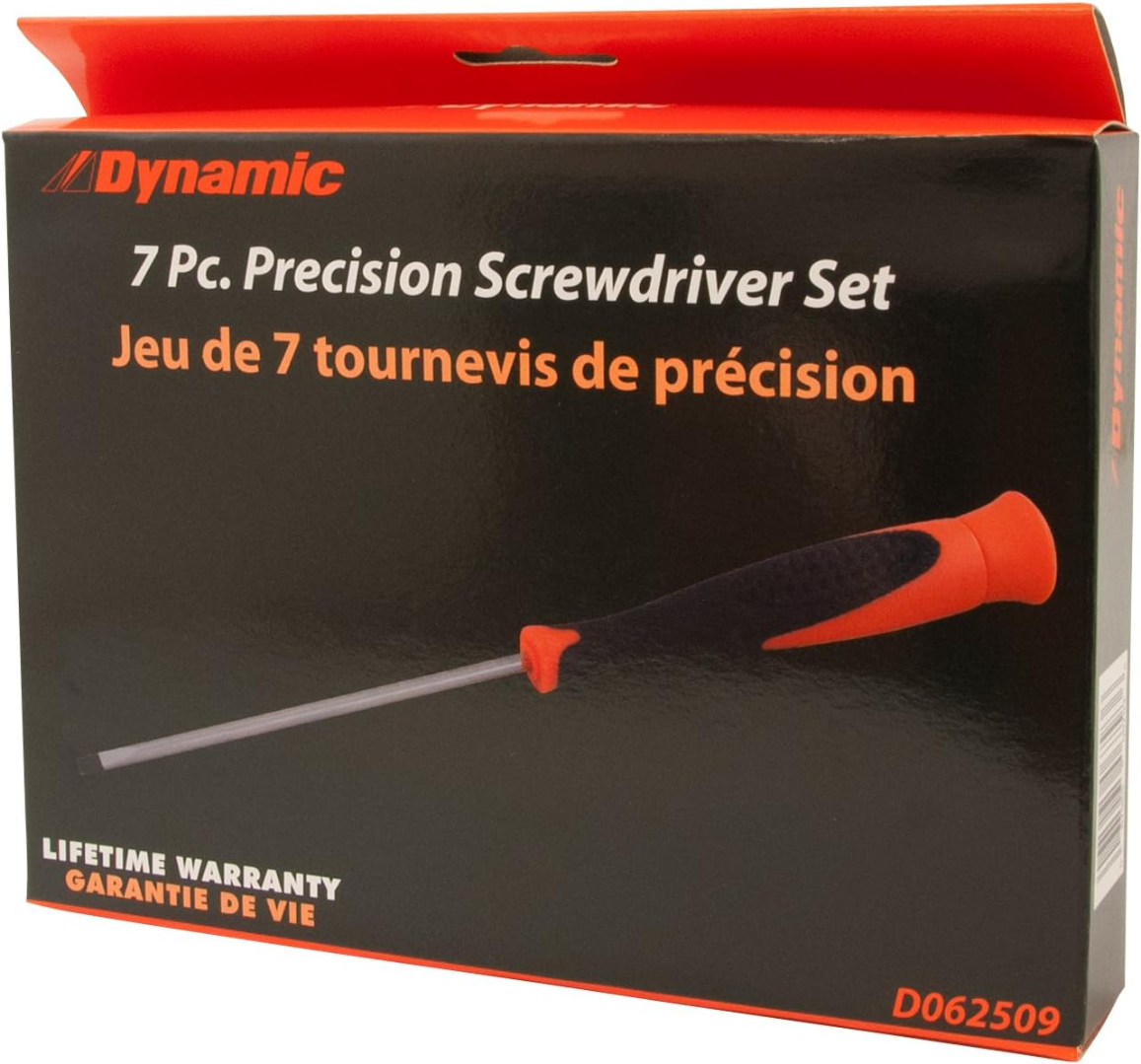 Dynamic D062509  -  7 PIECE PRECISION SCREWDRIVER SET - Wise Line Tools