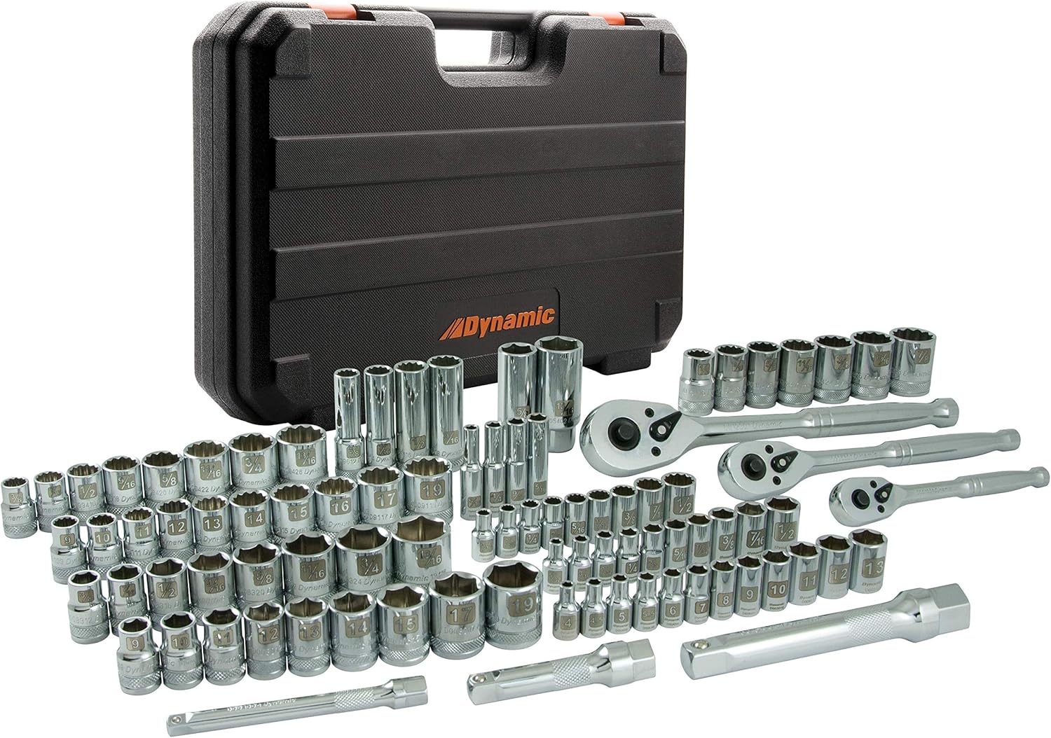 Dynamic D106001  - 89pc Socket Set - Wise Line Tools