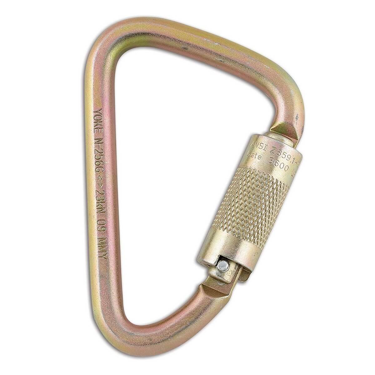 Dynamic FP843 - CARABINER CONNECTOR D-shaped with 1/4 turn twist lock - Wise Line Tools