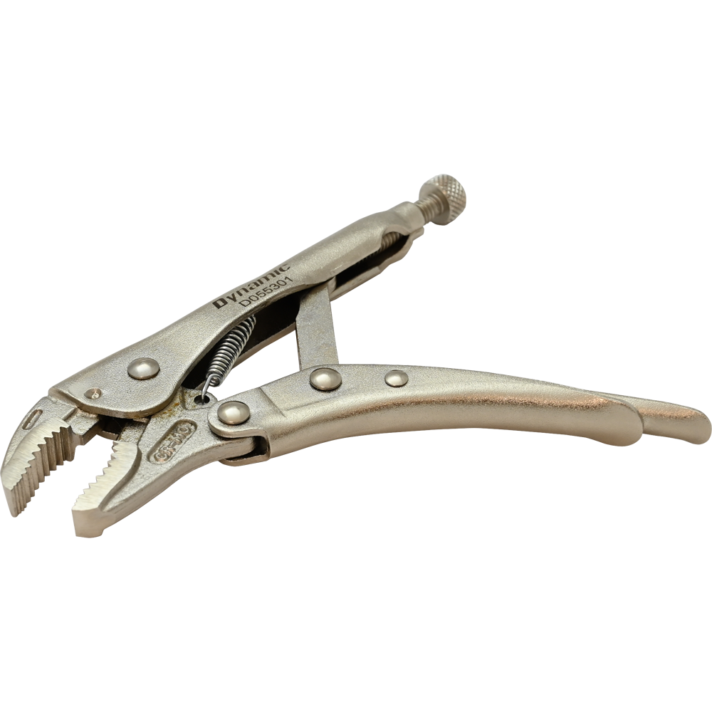 Dynamic GT-D055303 LOCKING PLIERS-CURVED JAWS WITH WIRE CUTTER - Wise Line Tools
