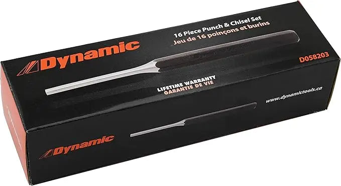 Dynamic  GT-D058203  -  Dynamic 16pc Punch & Chisel Set DYNAMIC