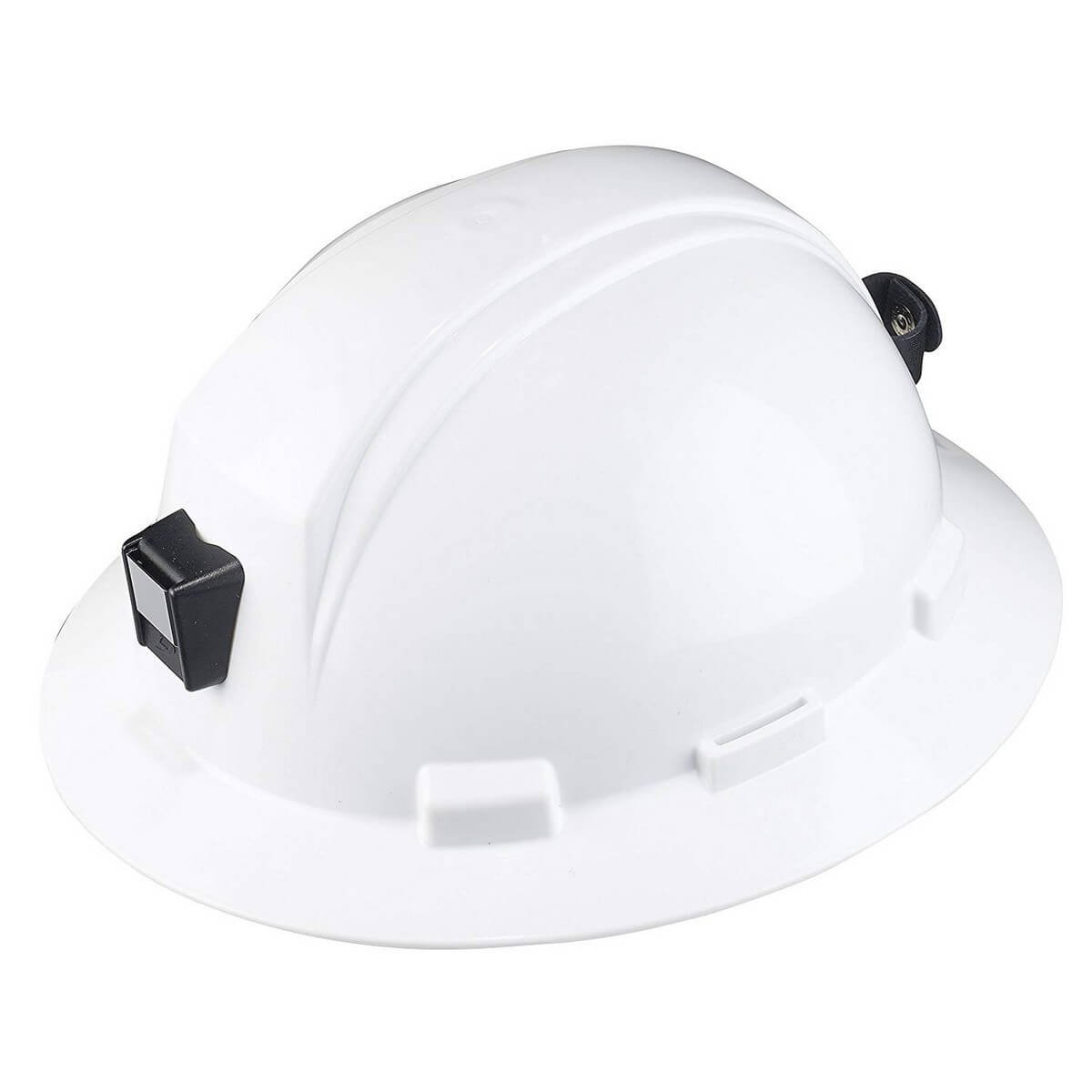 Dynamic Safety HP641R 01 - HARD HAT WHITE FULL BRIM DYNAMIC SAFETY