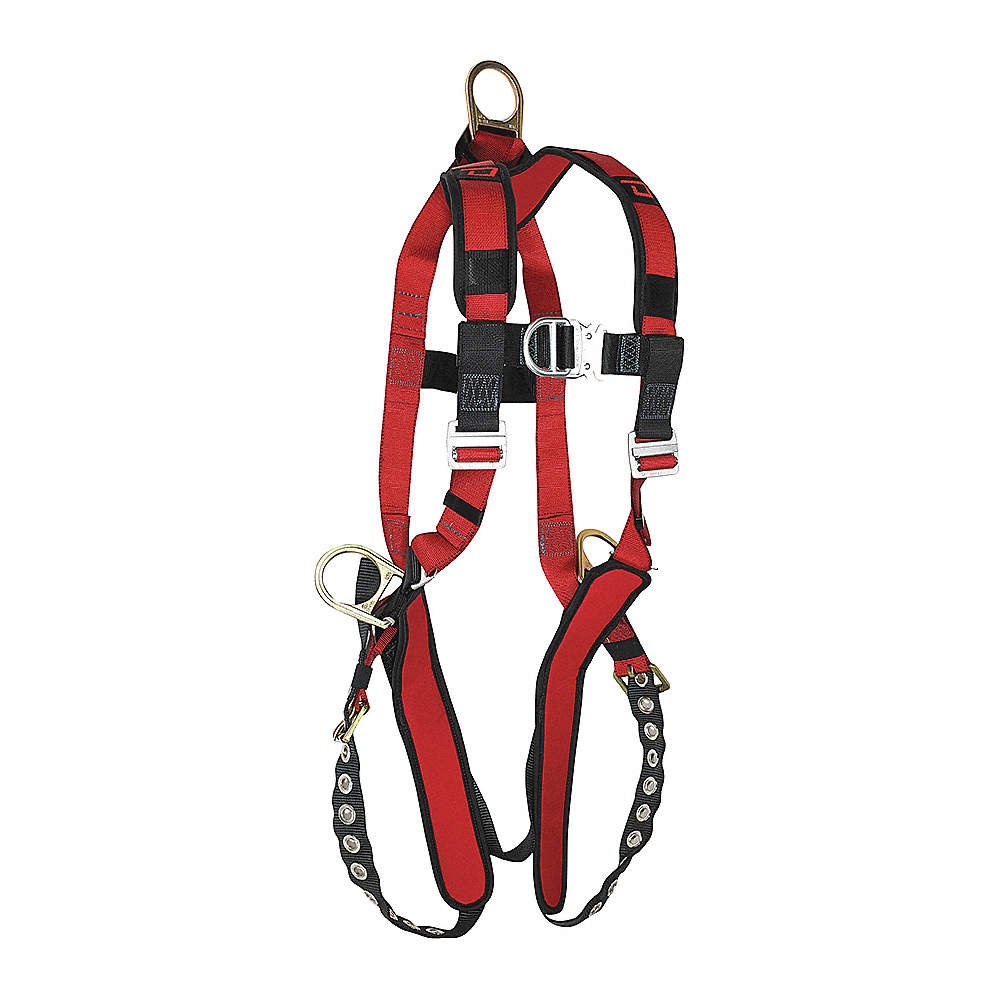 Dynamic Safety FP1004DG-XLARGE  -  HARNESS PADDED 4D TONGUE BUCKLE (XLARGE) - Wise Line Tools