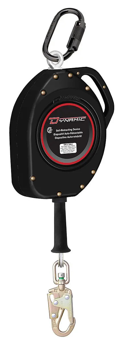 Dynamic Safety FP2AA10C - SELF-RETRACTING LIFELINES TYPE 2 - Wise Line Tools