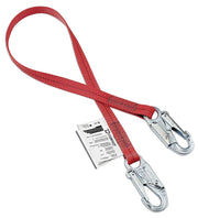 Dynamic Safety FP63111/6  -  1" POLY. WEB LANYARD - 6ft Snap Hook - Wise Line Tools