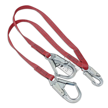 Dynamic Safety FP635133/4  -  4' Double Leg Fixed  Y-Lanyard - Wise Line Tools